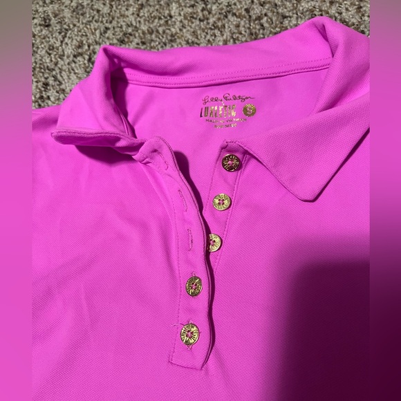 Lilly Pulitzer Luxletic Frida Polo size small - Picture 4 of 8